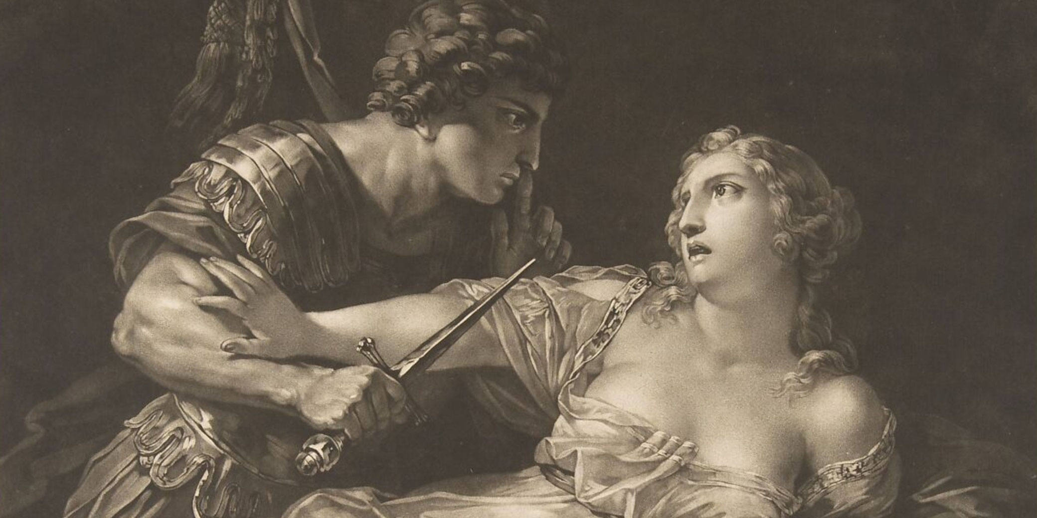 Sextus, son of the king, raped Lucretia