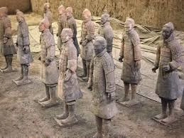 China terracote statues