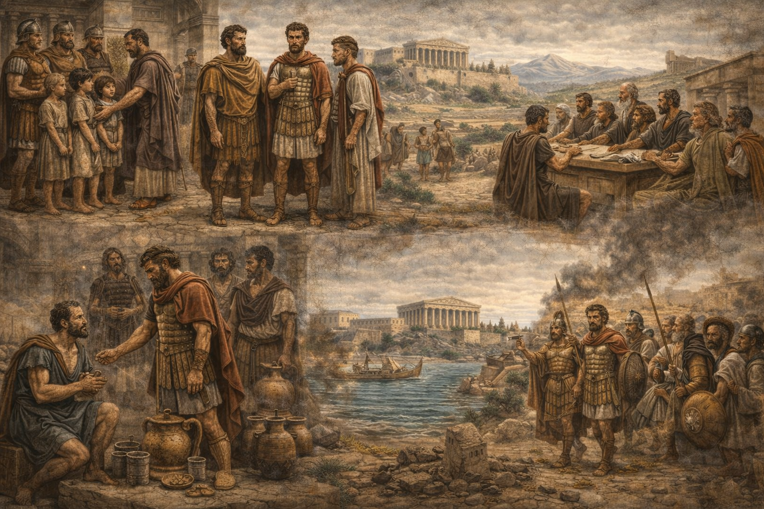 The Tyranny of the Peisistratids (The rule of the Peisistratids)