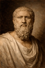 플라톤 (기원전 약 428–347년), 고대 그리스 철학자이자 소크라테스의 제자