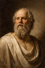 고전기 아테네의 고대 그리스 철학자 소크라테스 (기원전 399년)